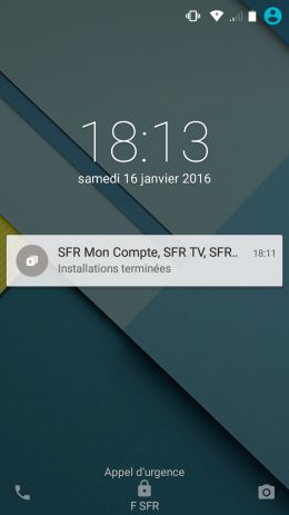 Déverrouiller le téléphone 