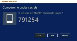 Code secret Bluetooth