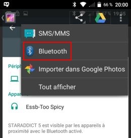 Utiliser Bluetooth