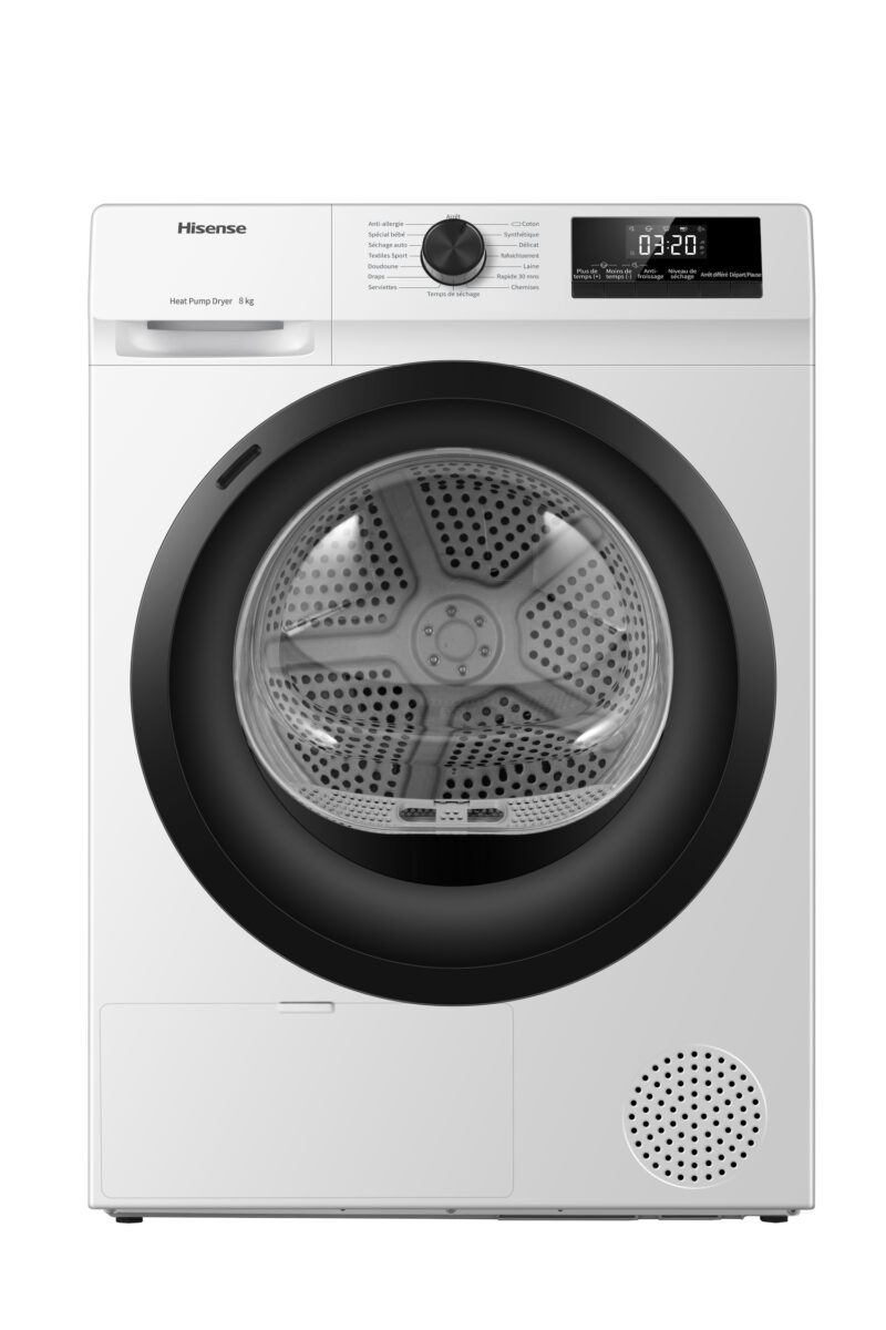 SÈCHE LINGE POMPE À CHALEUR DHQE800BW2